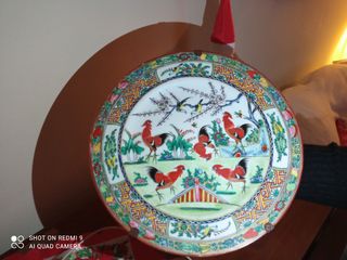 piatti da parete in porcellana cinese decorati fir