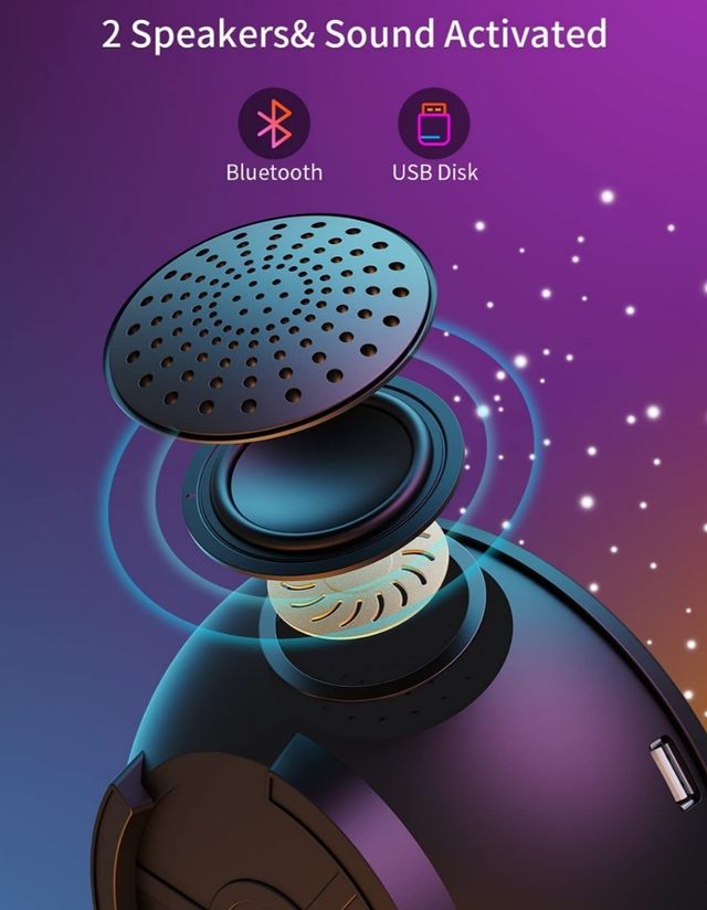 Lámpara Proyector Estrellas & Océano 💫🌊💫