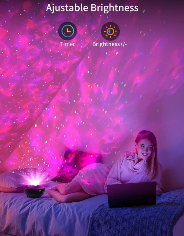 Lámpara Proyector Estrellas & Océano 💫🌊💫