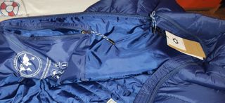 Chaleco acolchado azul marino XXL