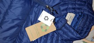 Chaleco acolchado azul marino XXL