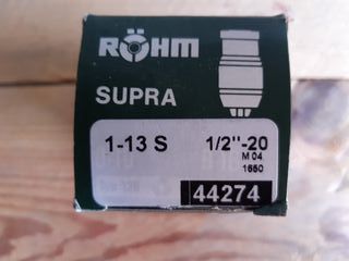 Portabrocas sin llave ROHM SUPRA 1-13 1/2" x 20