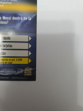 CROMO MESSI 18