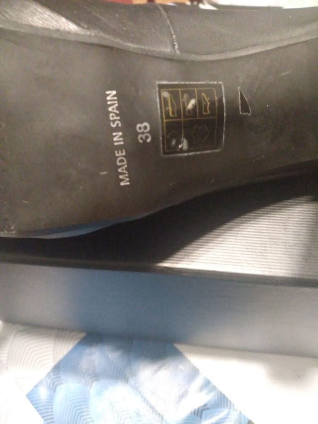 Zapato de piel talla 38