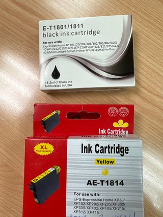 Cartuchos compatibles impresora