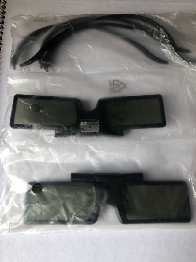 2 Gafas 3D Samsung sin usar.