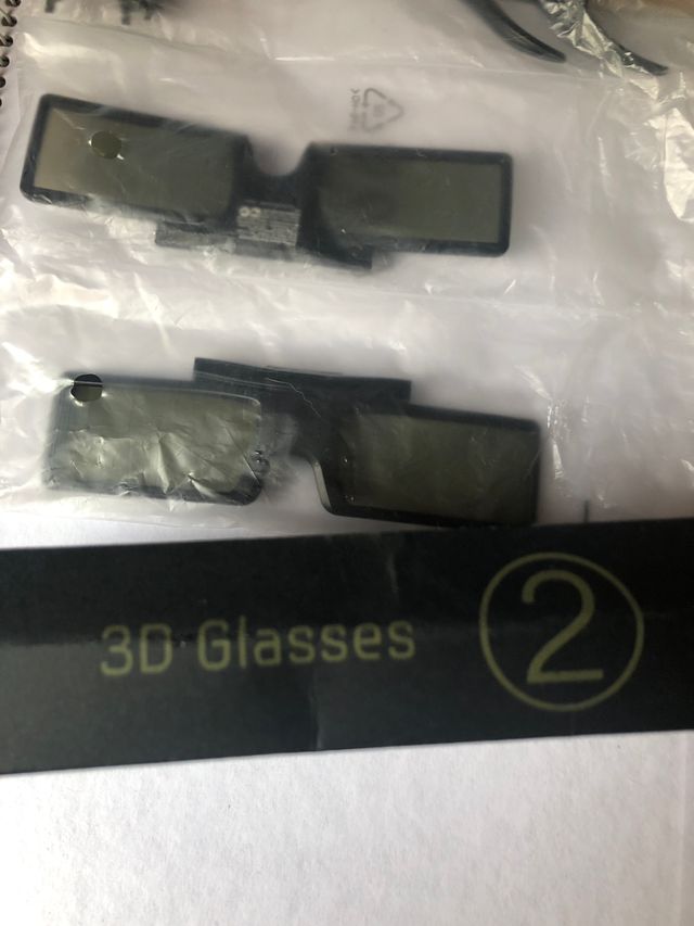 2 Gafas 3D Samsung sin usar.
