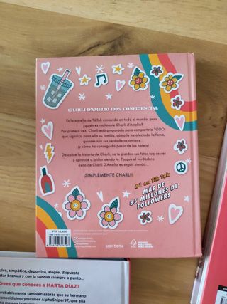 Lote libros youtubers y tiktokers
