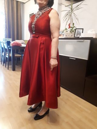 vestido de fiesta johanna manzanaro