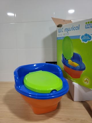 Lote wc bebe +asiento de ducha para baño