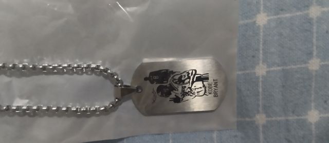 Collar con Placa Kobe Bryant