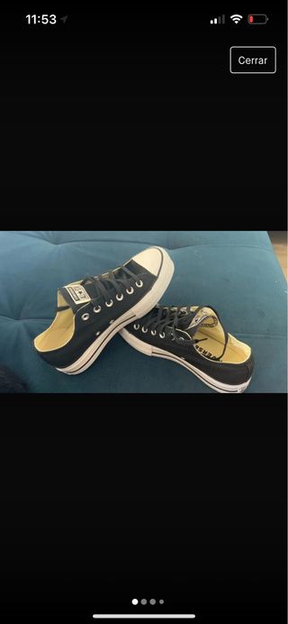 Converse all star mujer negras