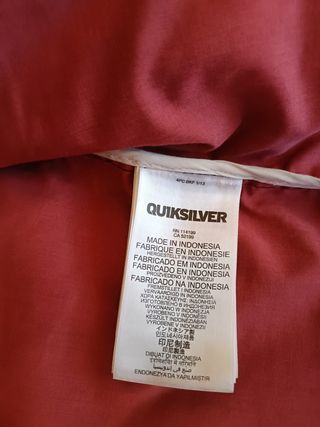 Cazadora Quicksilver azul hombre XS