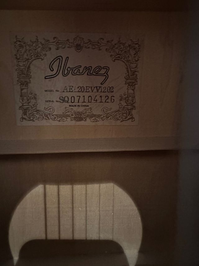 Guitarra electro acústica Ibanez AEL20EVV