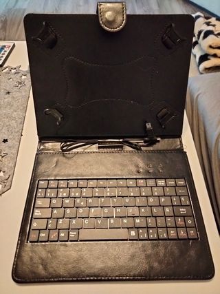 funda de piel para tablet de 8 pulgadas