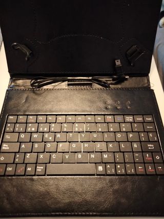 funda de piel para tablet de 8 pulgadas