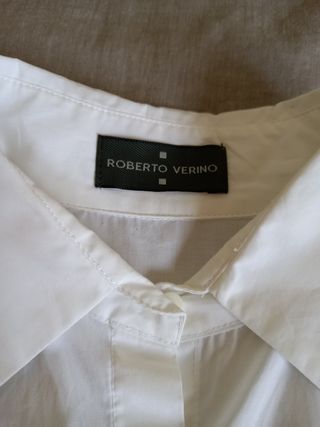 Camisa blanca de Roberto Verino talla S