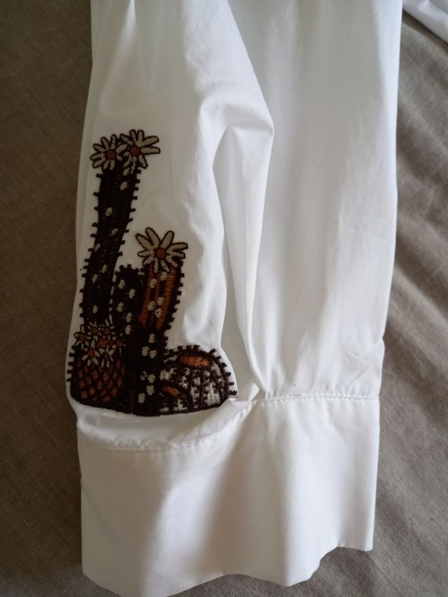 Camisa blanca de Roberto Verino talla S