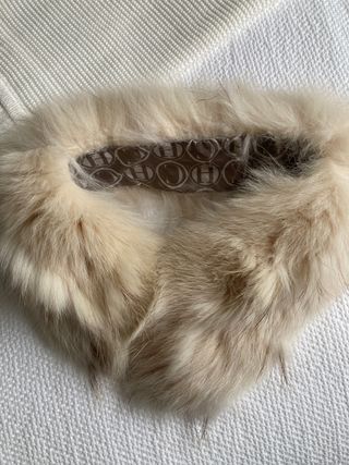 Cuello de zorro blanco
