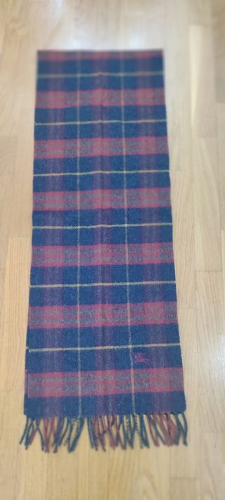 Bufanda de cuadros de marca Burberrys