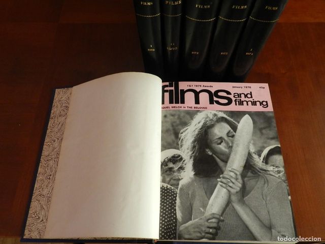 Colección volúmenes revista Films & Filming