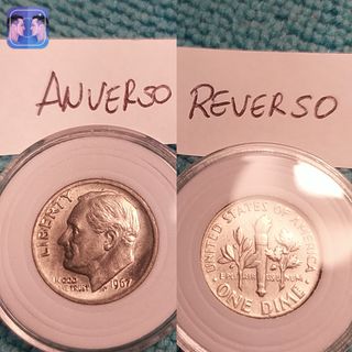 Monedas Estados Unidos 1967, presidentes, plata