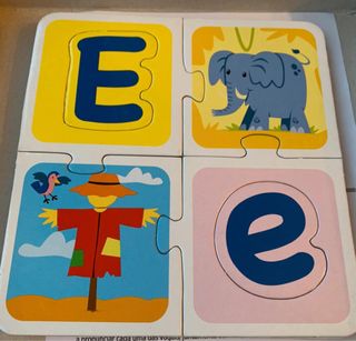 Puzzle las vocales Educa