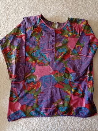 Camiseta vintage estampada