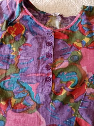 Camiseta vintage estampada