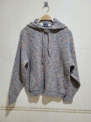 Jersey de punto con capucha