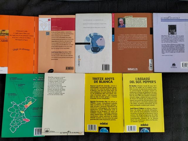 Lote / Lot n° 16 llibres en català per a 10 anys