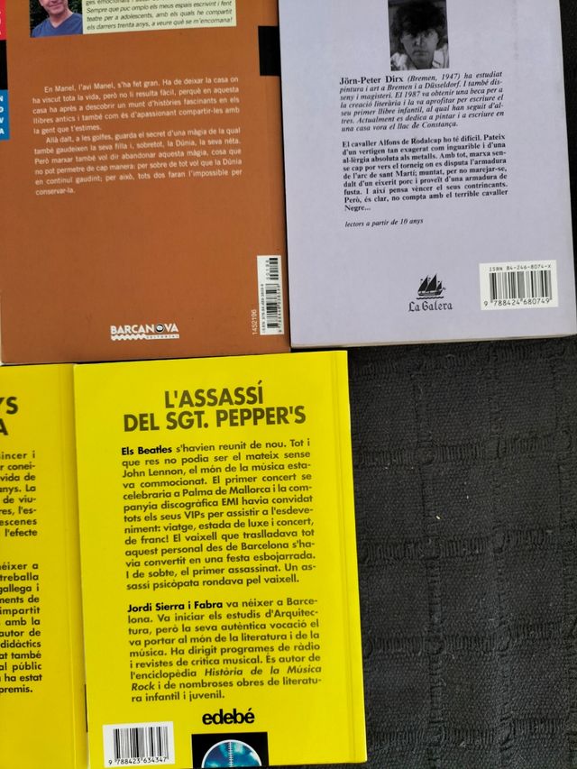 Lote / Lot n° 16 llibres en català per a 10 anys