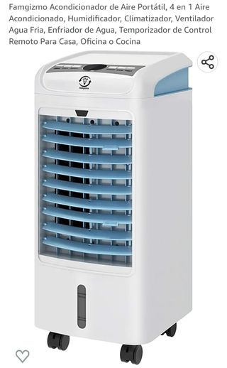 Aire acondicionado portátil humidificador