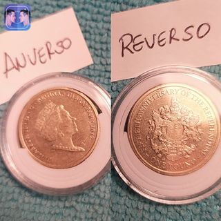 C13# Monedas Brasil, UK, España, Gibraltar, EEUU