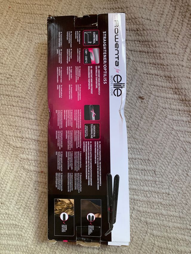 Plancha del pelo ROWENTA