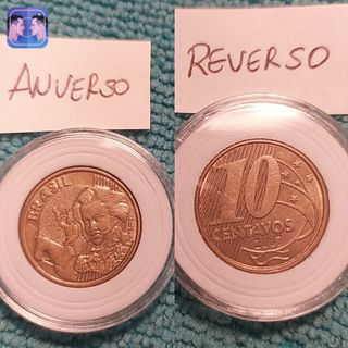 C18# Monedas Brasil, España, UK, Canadá