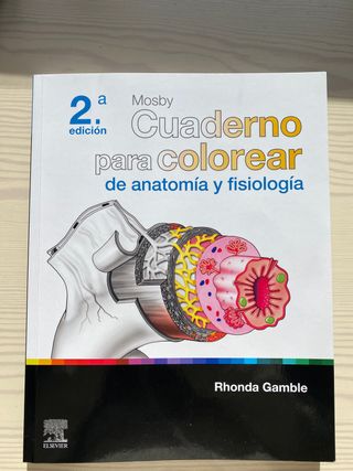 Libro Colorear Anatomía MOSBY