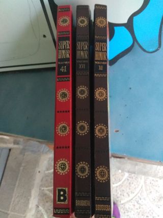 Cómics tebeos de Súper Humor (los 3 tomos)