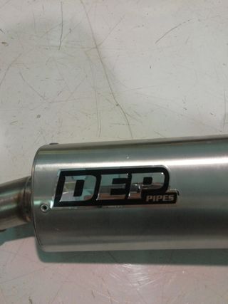 Tubo de escape Dep suzuki DRZ400S año 2000
