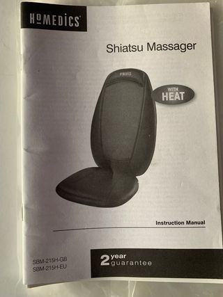 Respaldo de masaje Homedics