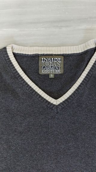 Jersey Gris de pico Inside Talla S