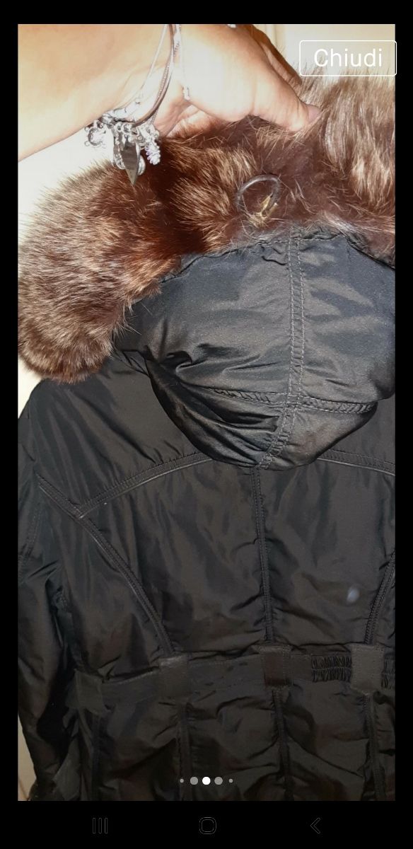 cappotto modello parka
