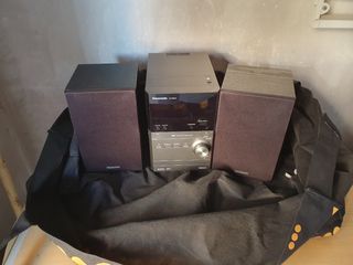 equipo de música.  panasonic