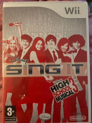 Juego WII DISNEY Sing It High School Misical 3 