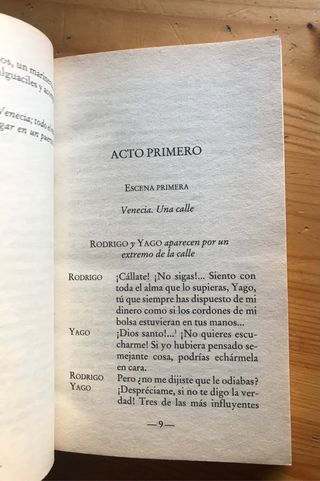 Otelo. William Shakespeare