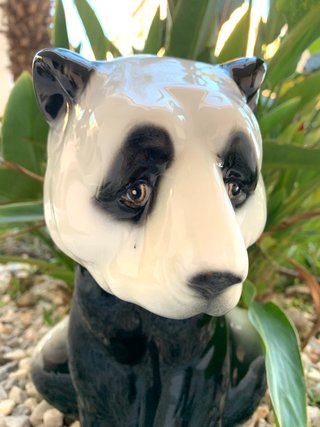 FIGURA OSO PANDA. MANISES CH HISPANIA