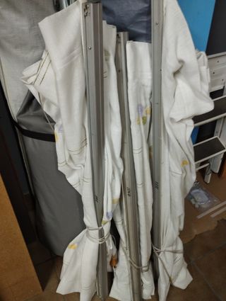 3 cortinas enrollables ,store