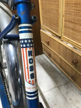 Bicicleta antigua americana ross custon