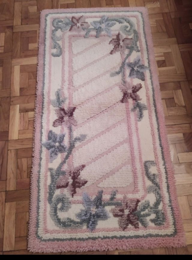 Juego de dos alfombras Pura lana virgen
