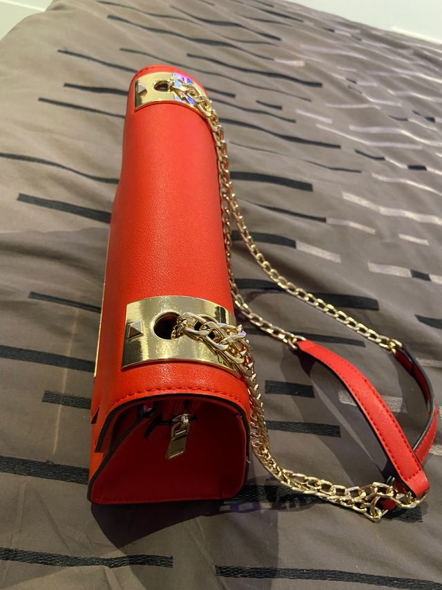 Bolso polipiel rojo